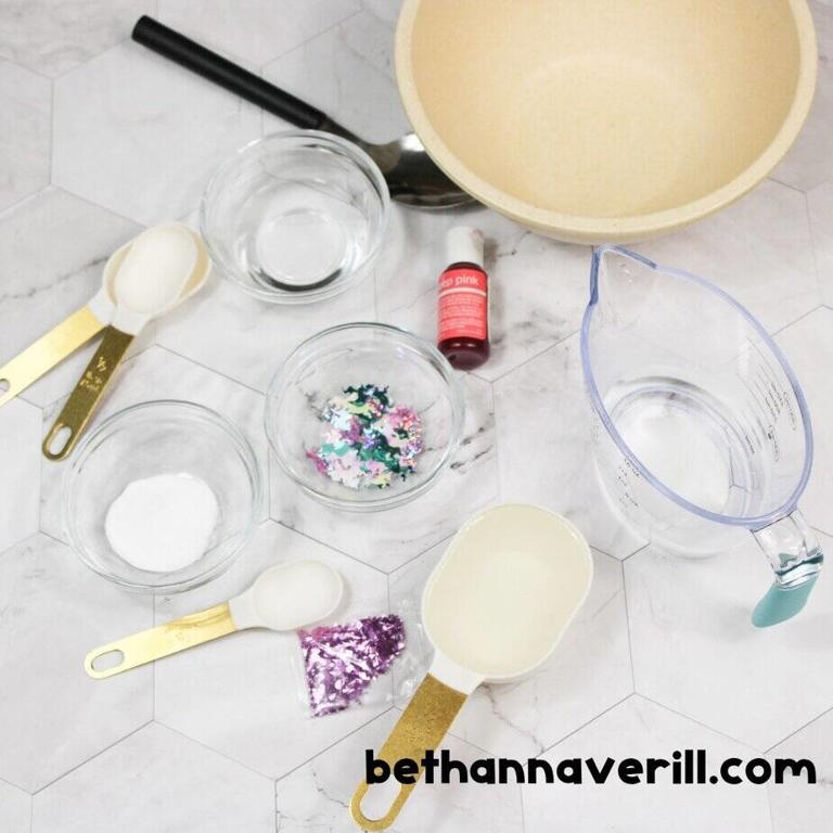 Unicorn slime recipe for kids