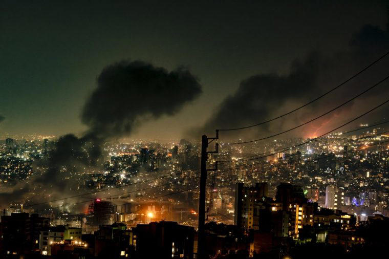 Smoke rises from locations targeted in Tehran amid Israel’s waves of strikes against Iran on June 15 (Photo: Khoshira/ Middle East Images/AFP)