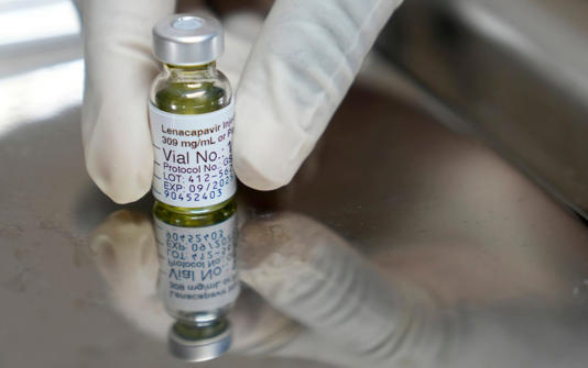 Lenacapavir was developed by the US drug company Gilead - Nardus Engelbrecht/AP