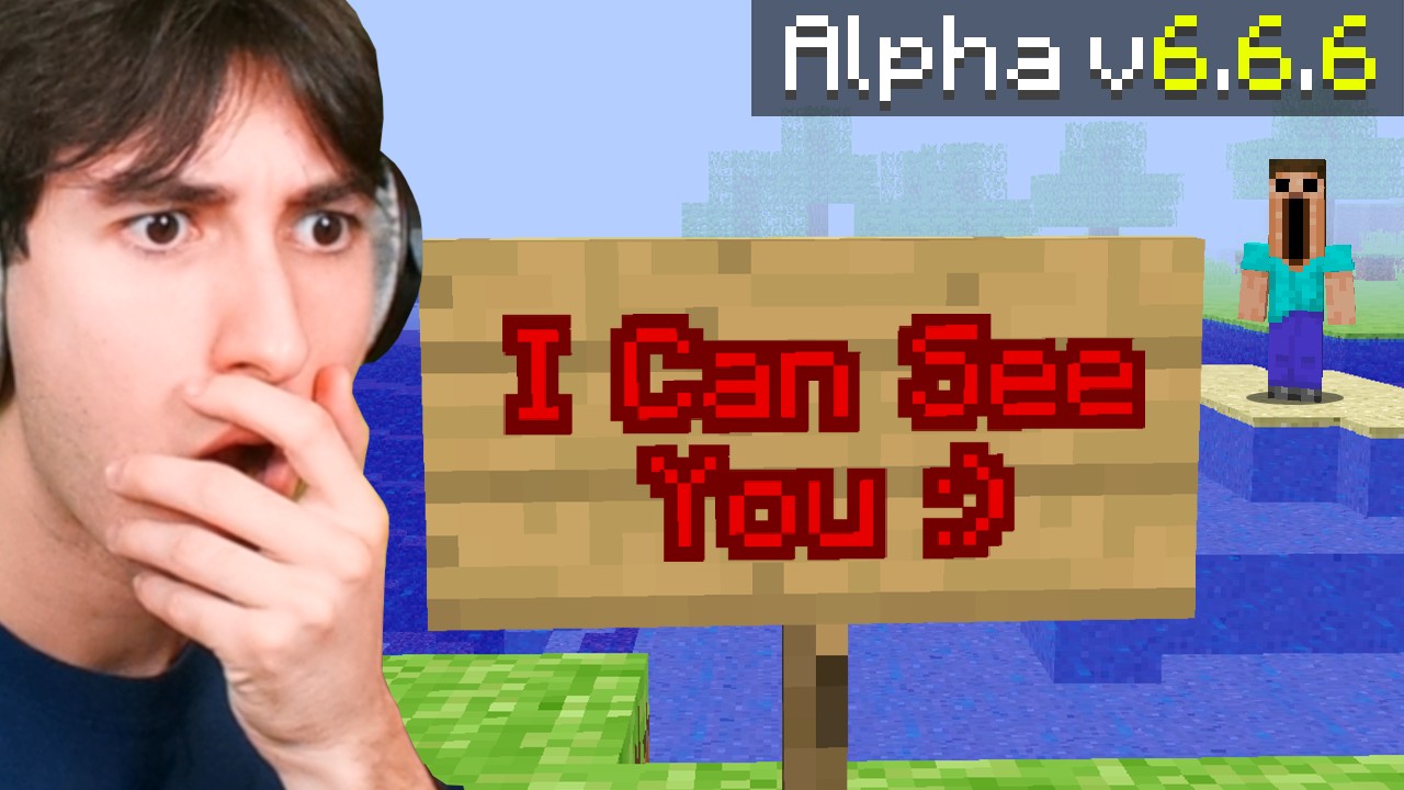 I Found Minecraft S Scariest Versions Deleted