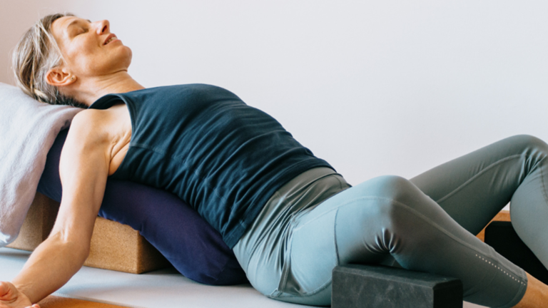 Mid-Week Exhaustion Hitting Hard? Restorative Yoga Poses To Get You ...