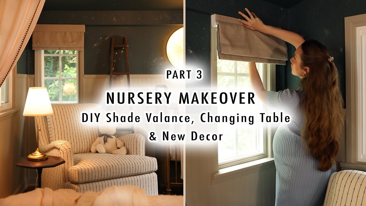 DIY Nursery Makeover Vintage Changing Table and Decor