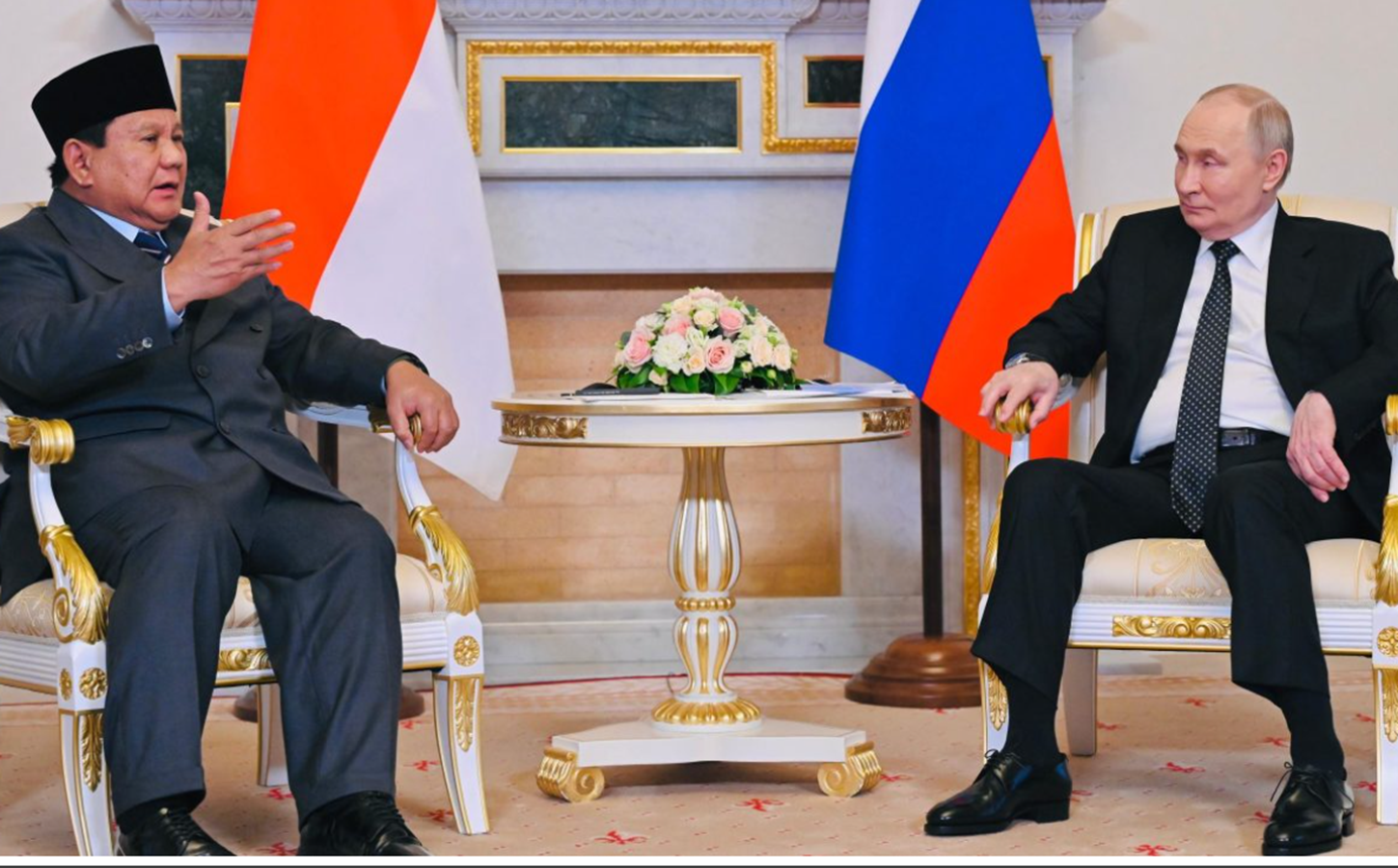 Prabowo: Banjir Sumatera Ditangani Baik Saat Bertemu Putin