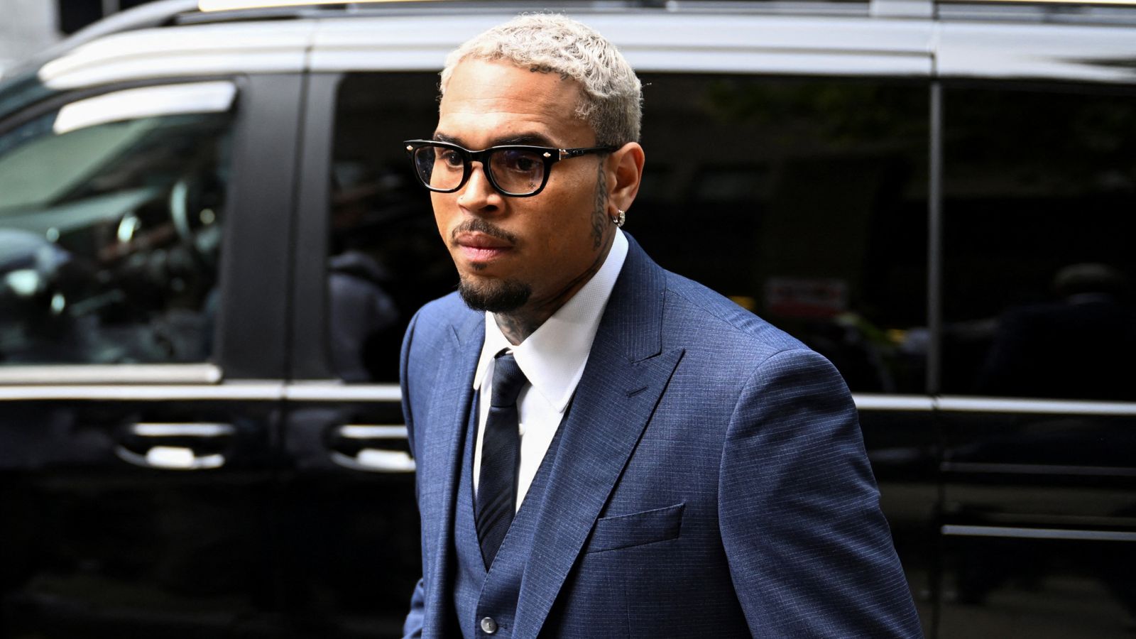 Chris Brown enters plea in court