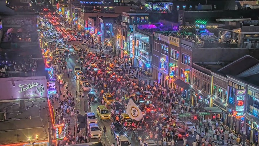 Soccer rally takes over Broadway; 2 in custody