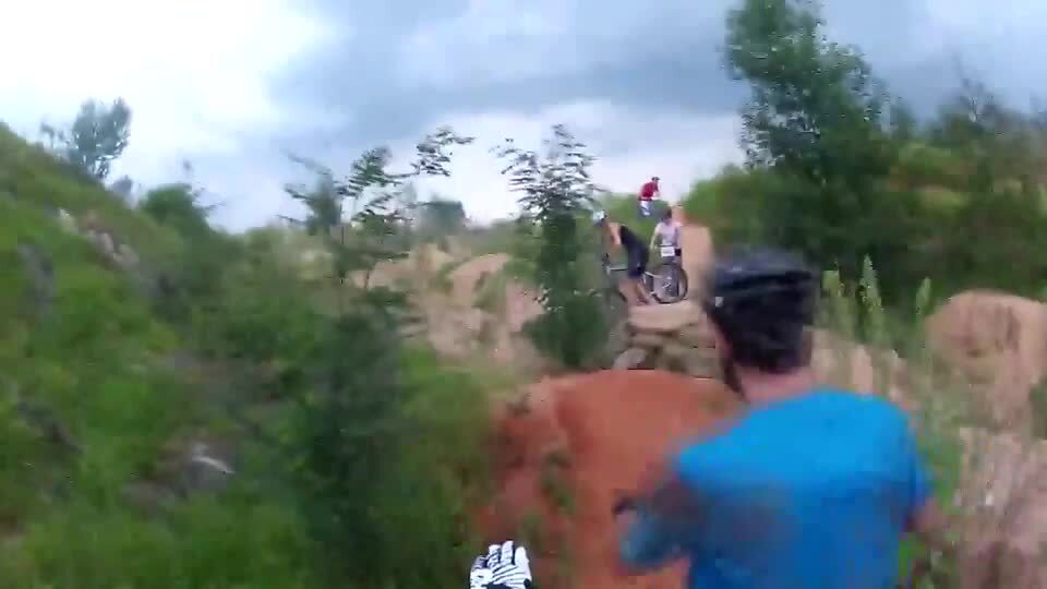Mountain Bike Gap Fail Faceplant