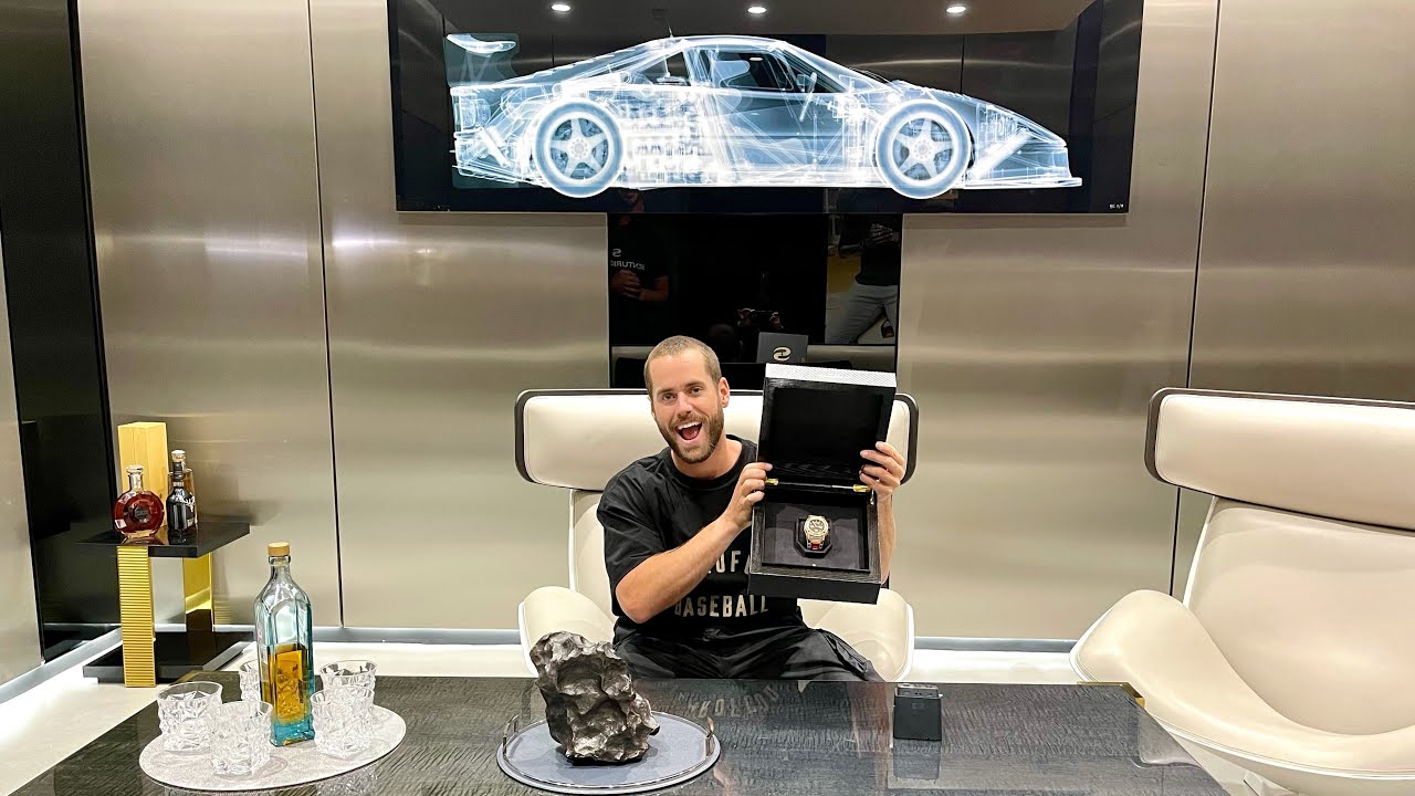 Collecting a brand-new luxury watch