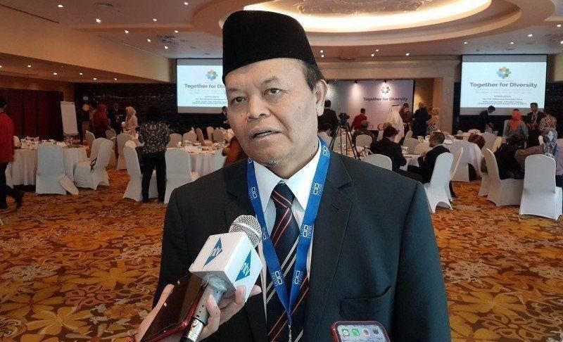 Wakil Ketua MPR RI Hidayat Nur Wahid (HNW). (ANTARA FOTO/Yashinta Difa)