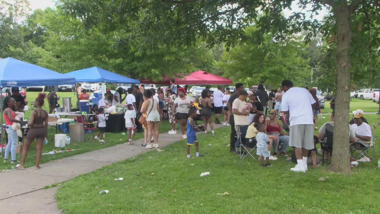 Over 1K people gather to celebrate Juneteenth at Danville park