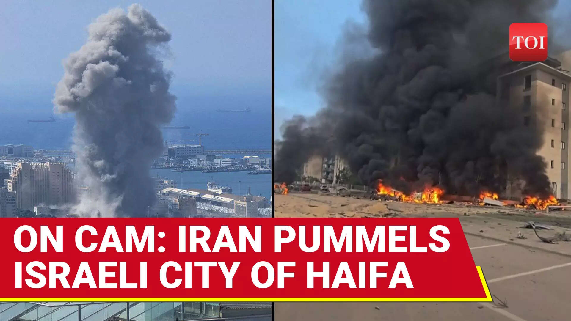 Iranian Television Reports Missiles Reach Haifa Port Following Trump's Claims on Missile Program