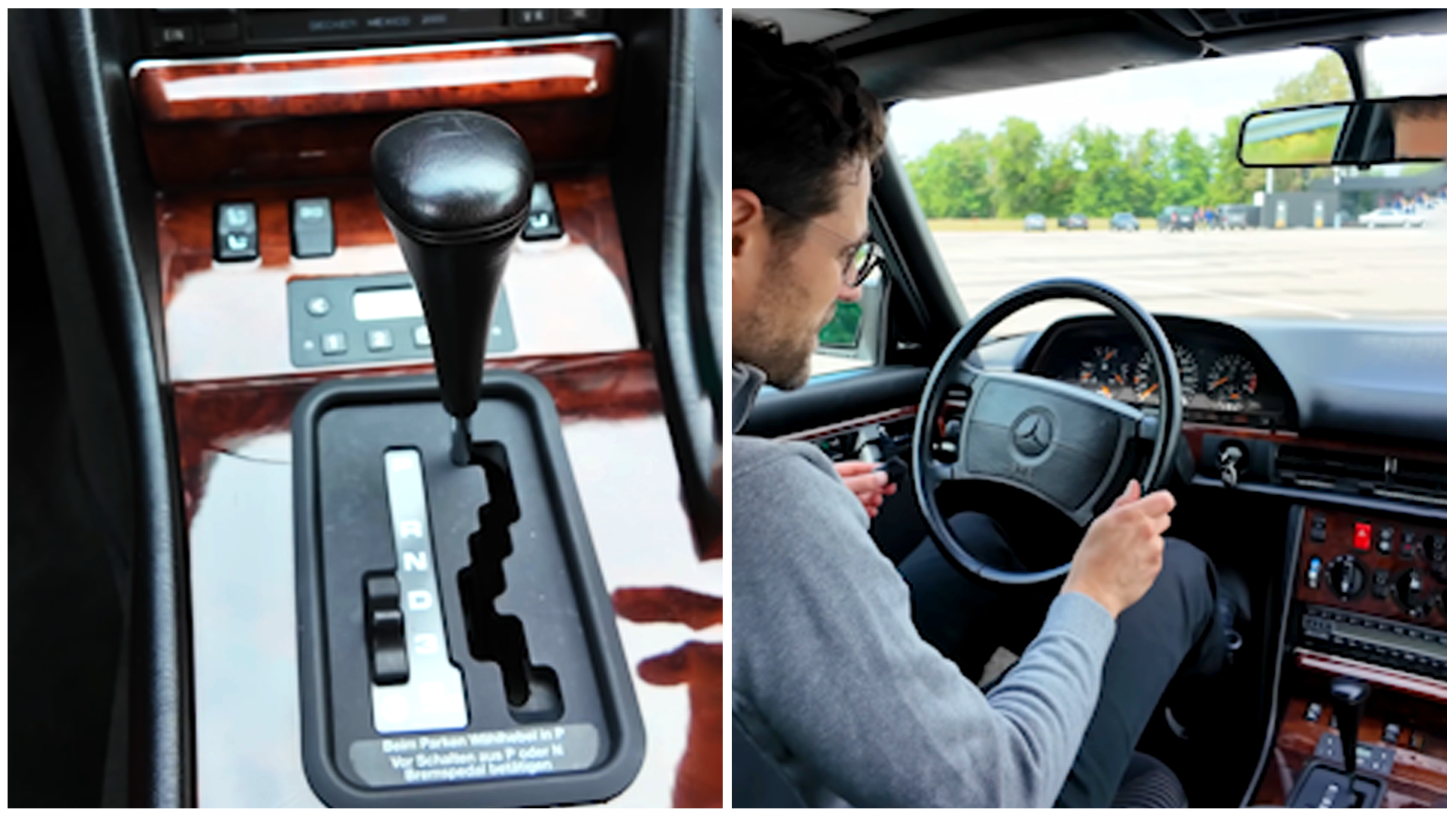 Mercedes W126 – Iconic Interior ASMR 🎵