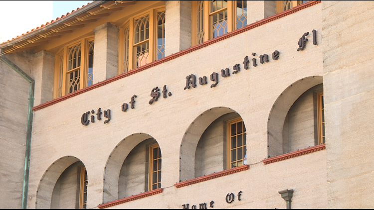 Man dies after falling off 15-foot ladder at St. Augustine City Hall