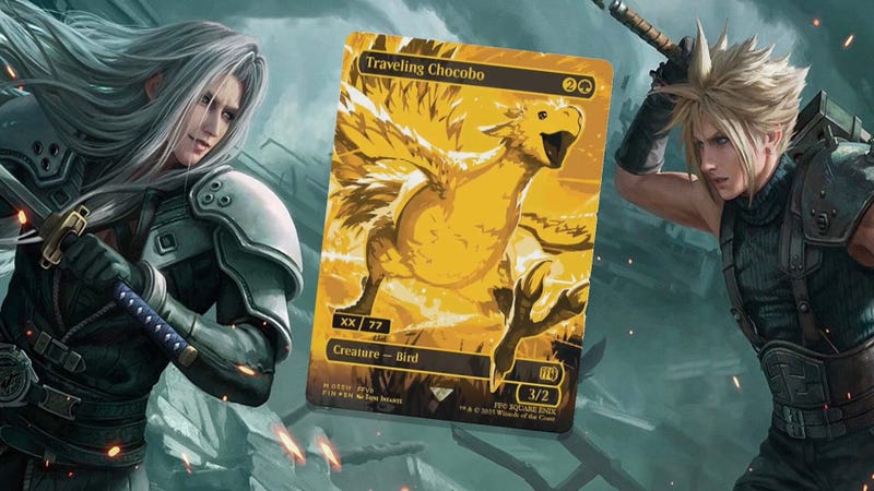Someone Already Tried Selling Magic: The Gathering's Golden Chocobo Final  Fantasy Card For $50,000