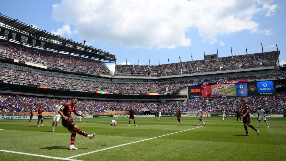AA1H7D3e FIFA's Vision on Display: English and Brazilian Teams Battle It Out in Philadelphia