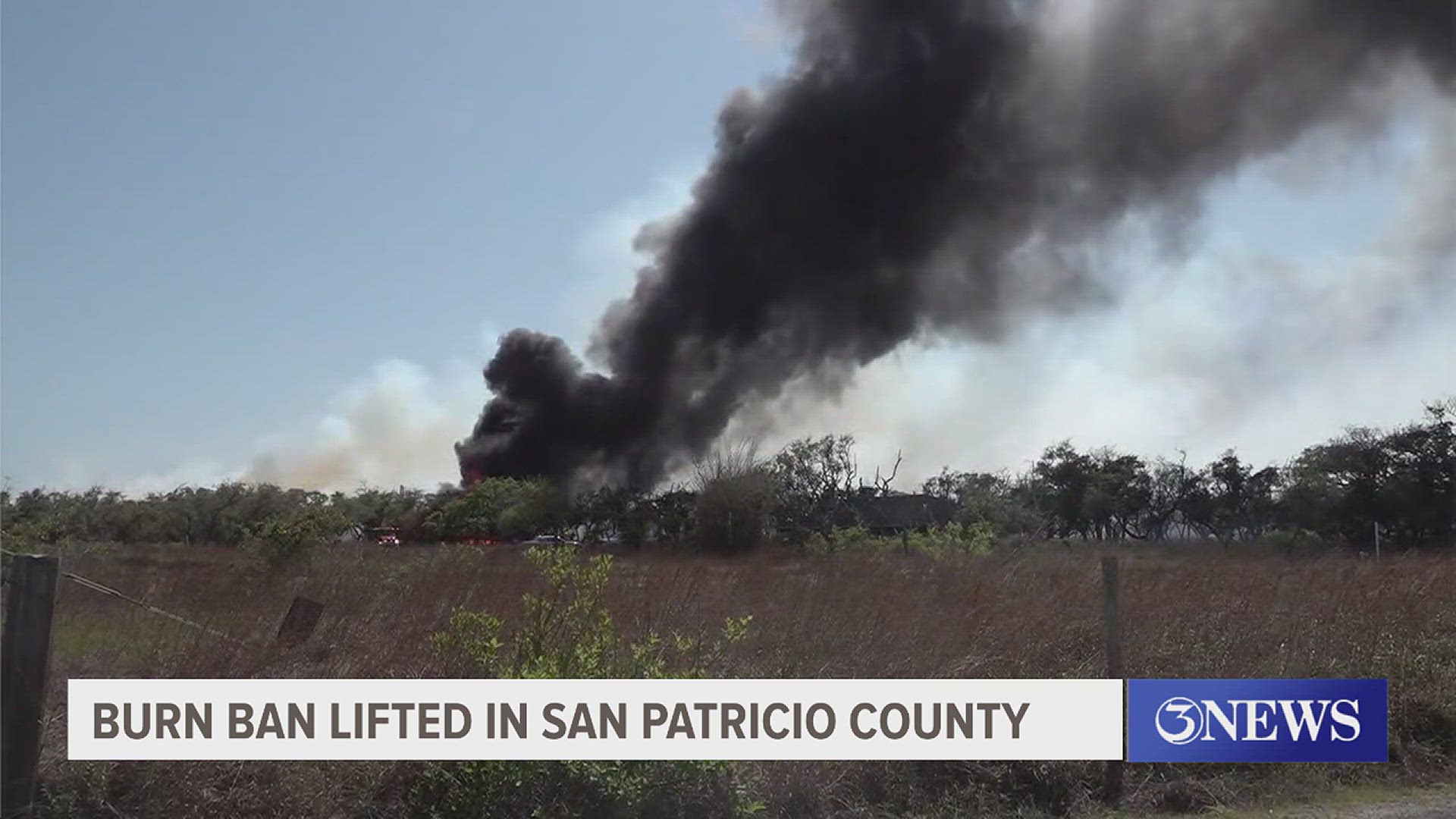 San Patricio County Lifts Burn Ban
