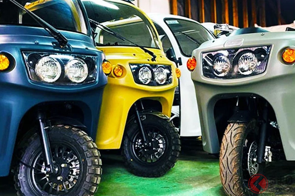 新車52万円！ 最新「“3人乗り”トライク」に反響殺到！「これで十分です