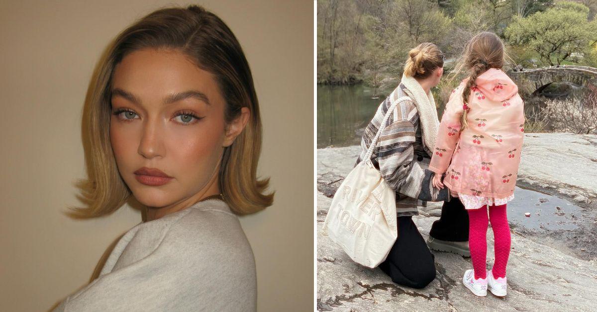 Gigi Hadid Shows Off Her Physique in Photos From Fun Springtime(00)