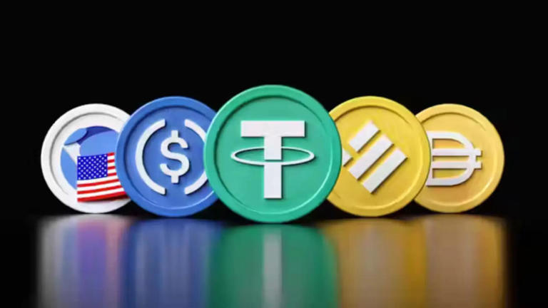 Stablecoin Concept Illustration