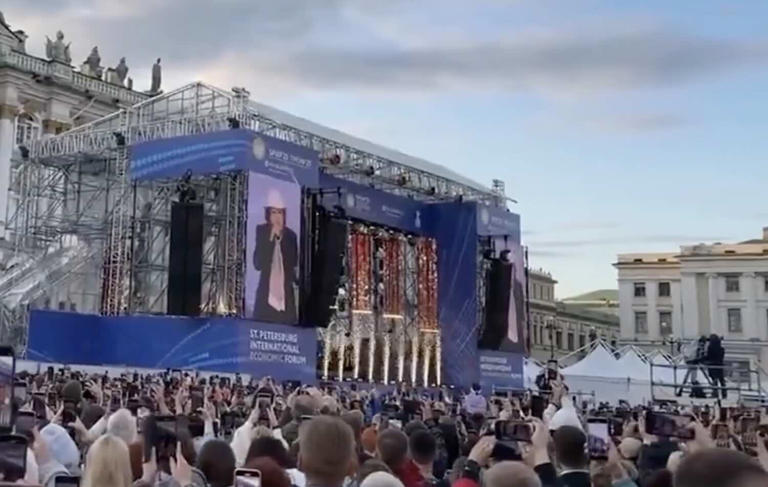 Al Bano in concerto a San Pietroburgo