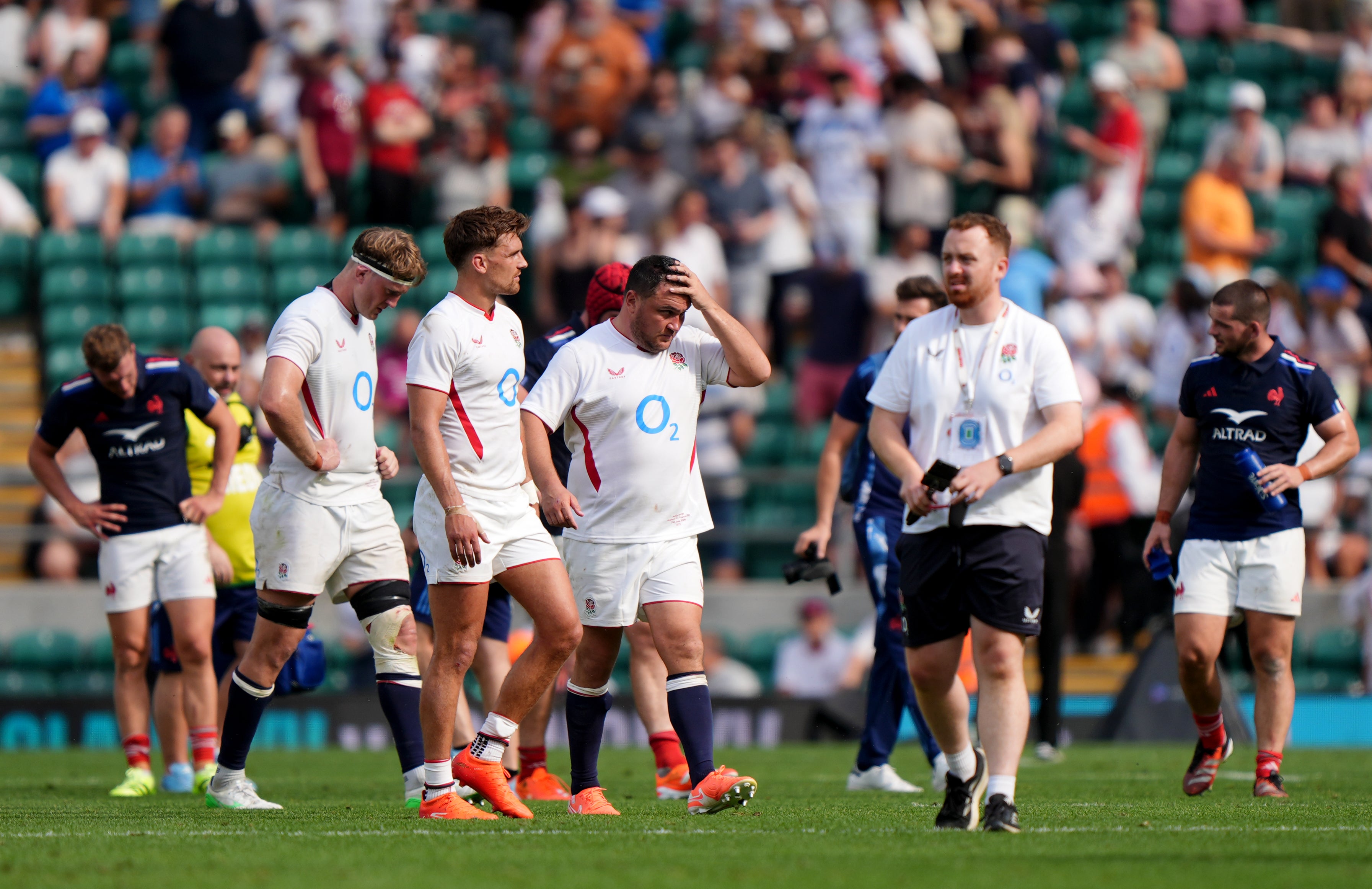 AA1H9TTS England XV vs France XV: Live Reaction as Steve Borthwick’s Team Falls in Thrilling Twickenham Clash