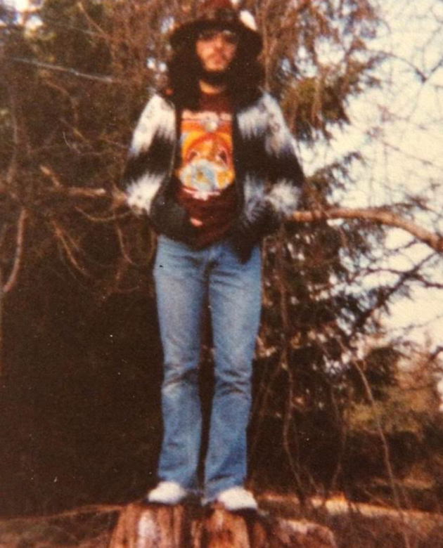 The author at 15 years old, seven months before the altercation with his father.