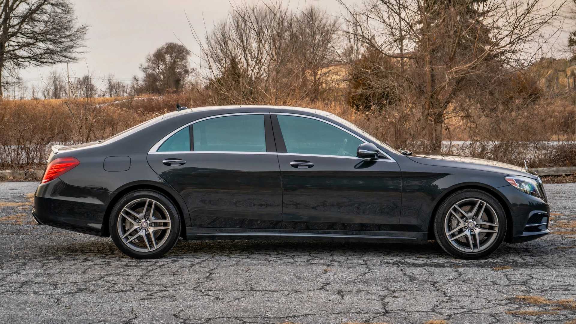 2014 mercedes-benz s550 sedan side right exterior shot