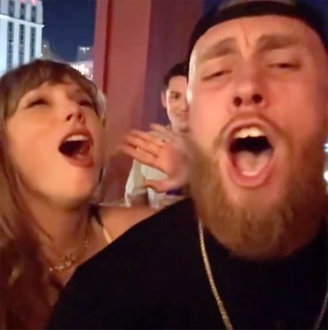 Taylor Swift Leads ‘Love Story’ Sing-Along with George Kittle and