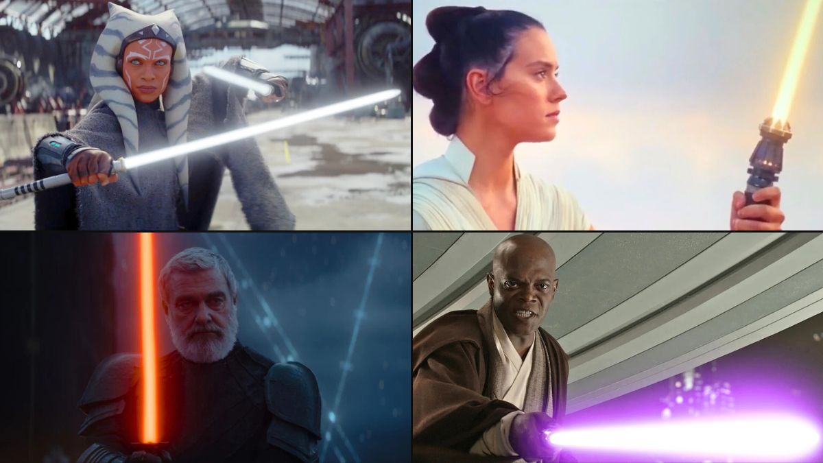 Star Wars All 11 Lightsaber Colors Meanings Explained & Ranked
