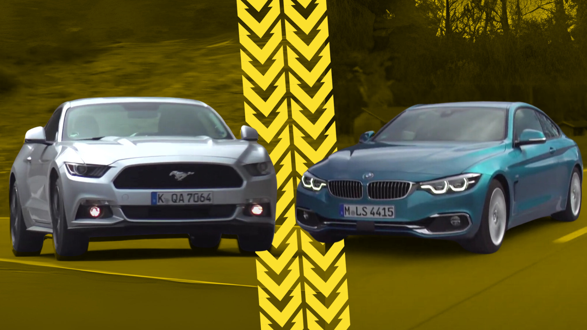 BMW 430i vs Ford Mustang EcoBoost, a elegância refinada encontra a ...
