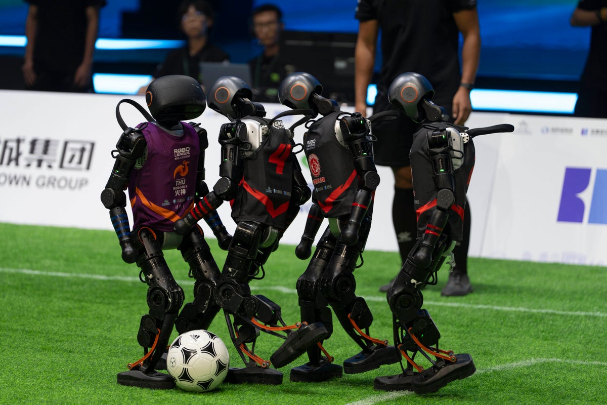 China's humanoid robots generate more soccer excitement than ...