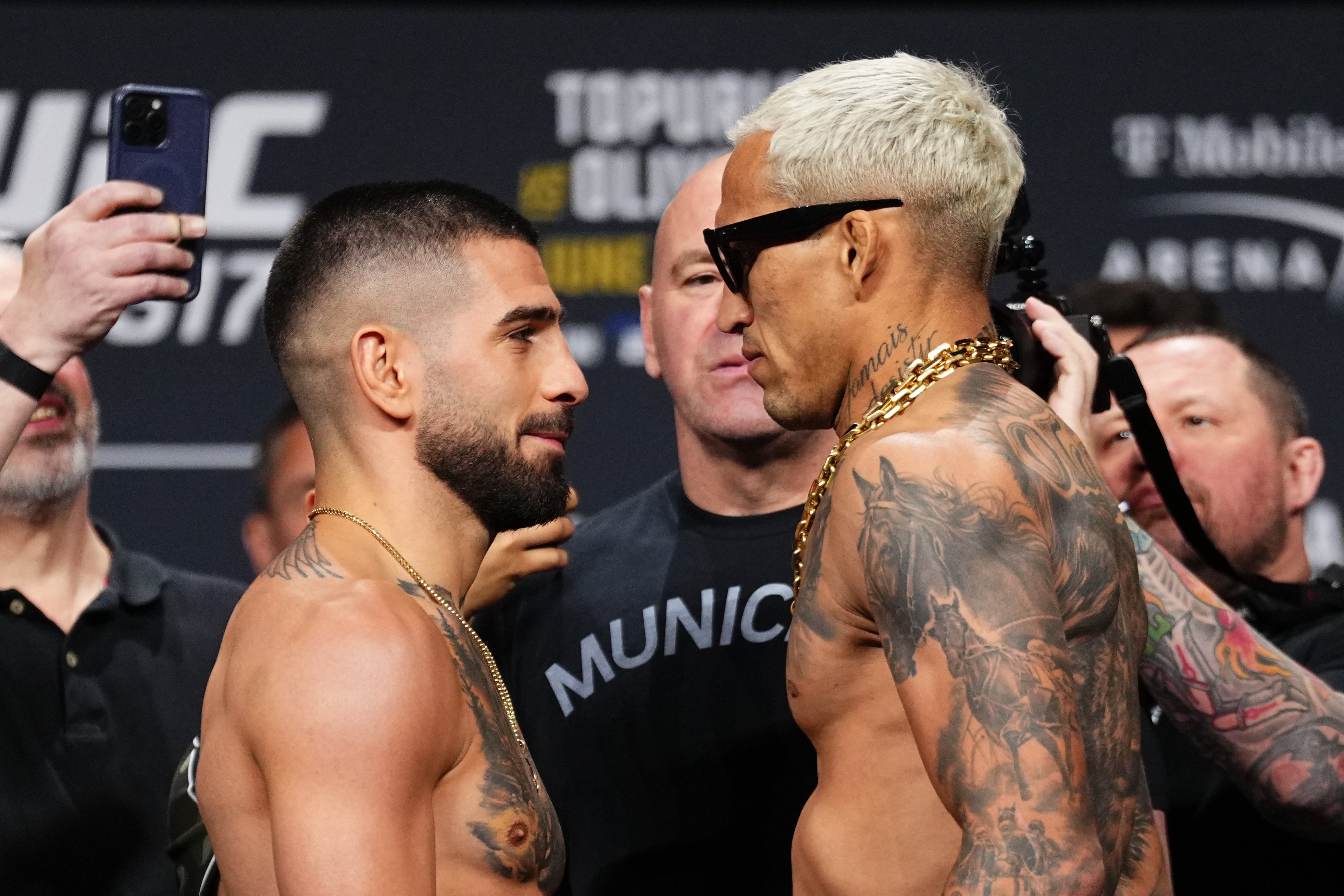 UFC 317 live: Ilia Topuria vs Charles Oliveira time, card, updates and results