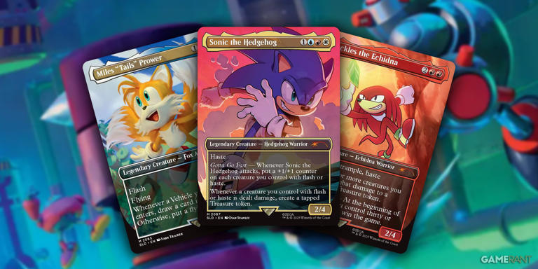 Every Magic: The Gathering X Sonic the Hedgehog Card