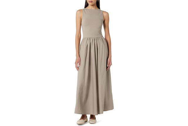 chinese dress ladies Amazon.com: Bimba Women Maxi Dress Cotton Beige Sleeveless Gown Summer  Custom Clothing : Clothing, Shoes & Jewelry