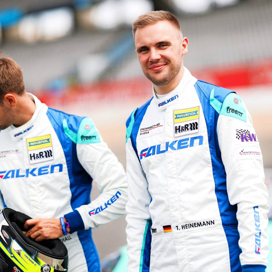 Tim Heinemann auf dem Weg zum Podiumsplatz gestoppt