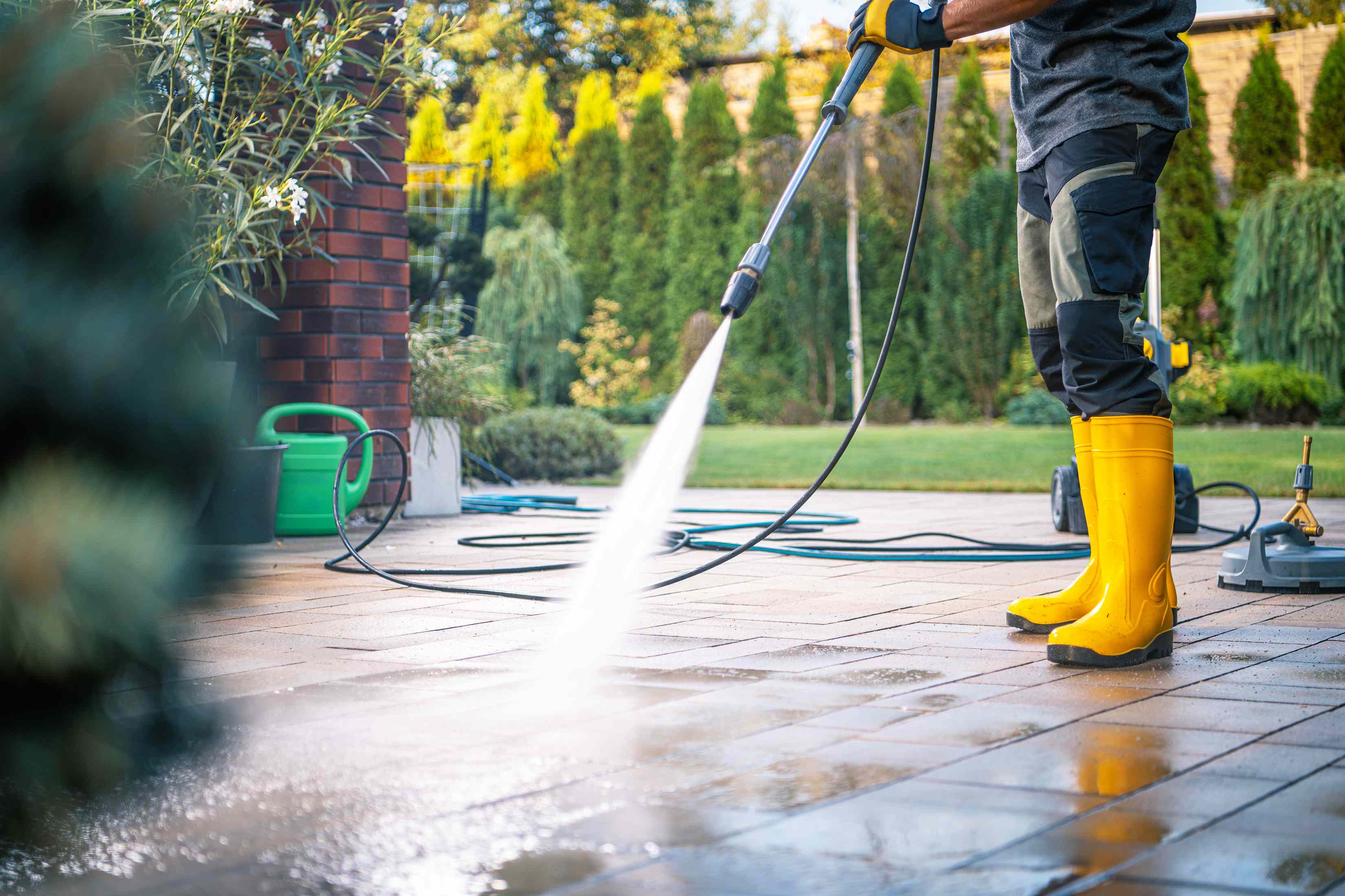 9 things you should never pressure wash, from roof tiles to gutters and ...