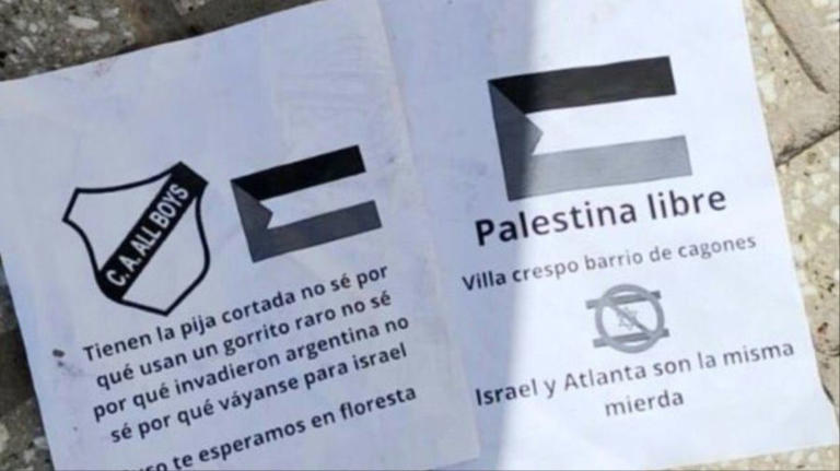 Actitud antisemita de la barra de All Boys