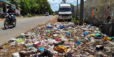 Madurai Faces Surge in Open Waste Dumping After Reduction of Garbage Bins