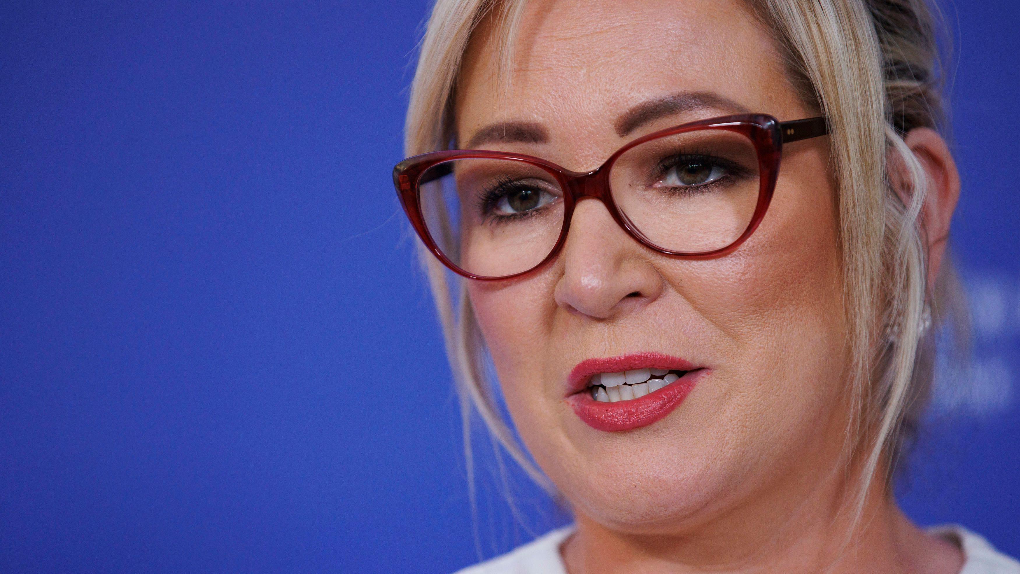 First Minister Michelle O'Neill the draft anti-poverty strategy agreed by the Northern Ireland Executive could probably "go further"