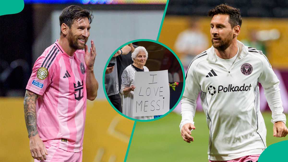Watch 98yearold grandma 'marries' Lionel Messi before Inter Miami's