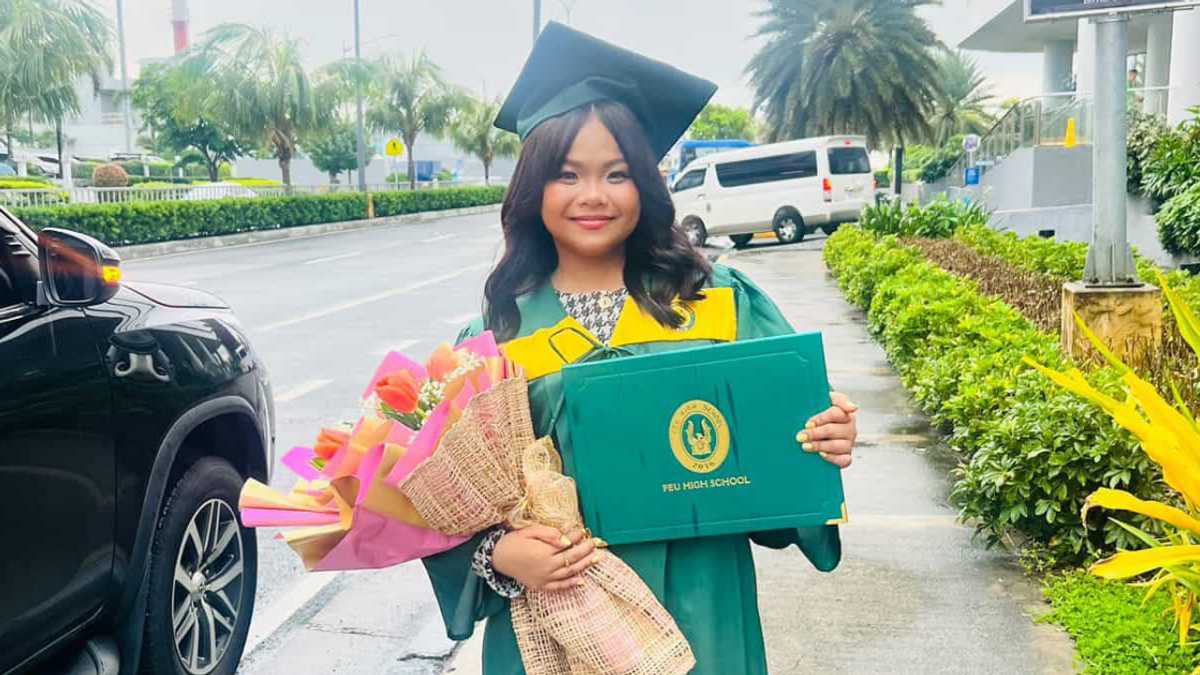 Ryzza Mae Dizon graduates from senior high school; shares glimpse of graduation ceremony