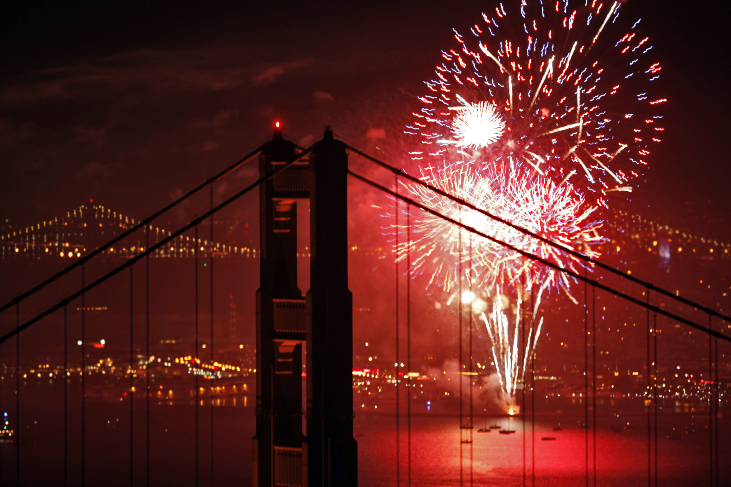 presidents 4th of july celebration time