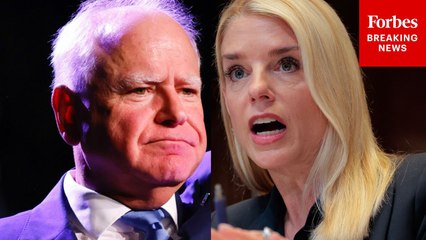 'Deeply Concerning To Me': Pam Bondi Questioned About Tim Walz' Anti
