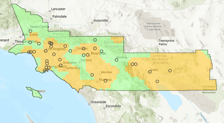 3 Separate Wildfires Burn, IE, RivCo Under Air Quality Alert: What To Know