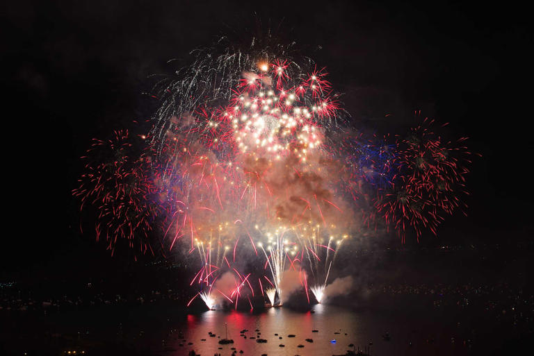 fourth of july fireworks lake tahoe
