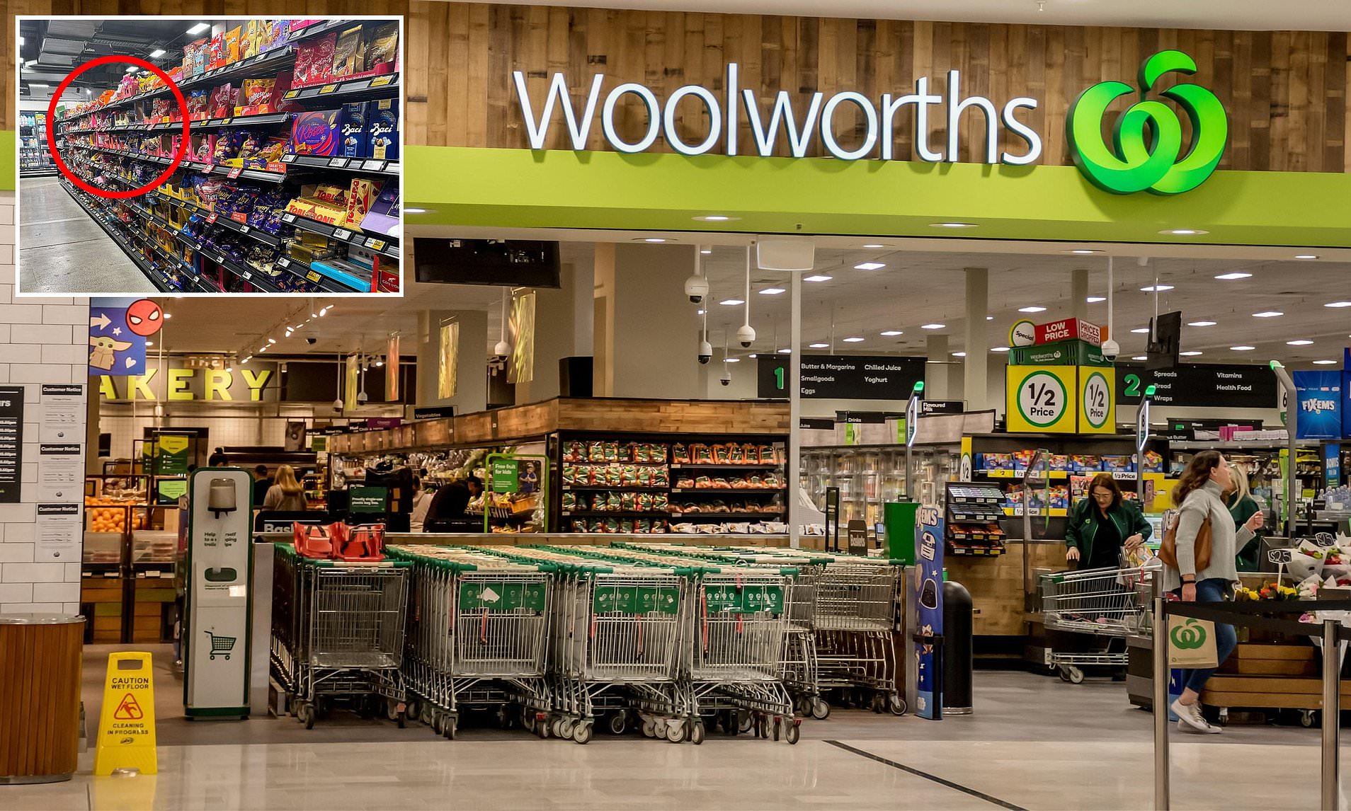 The VERY unexpected item flying off shelves at Coles and Woolworths