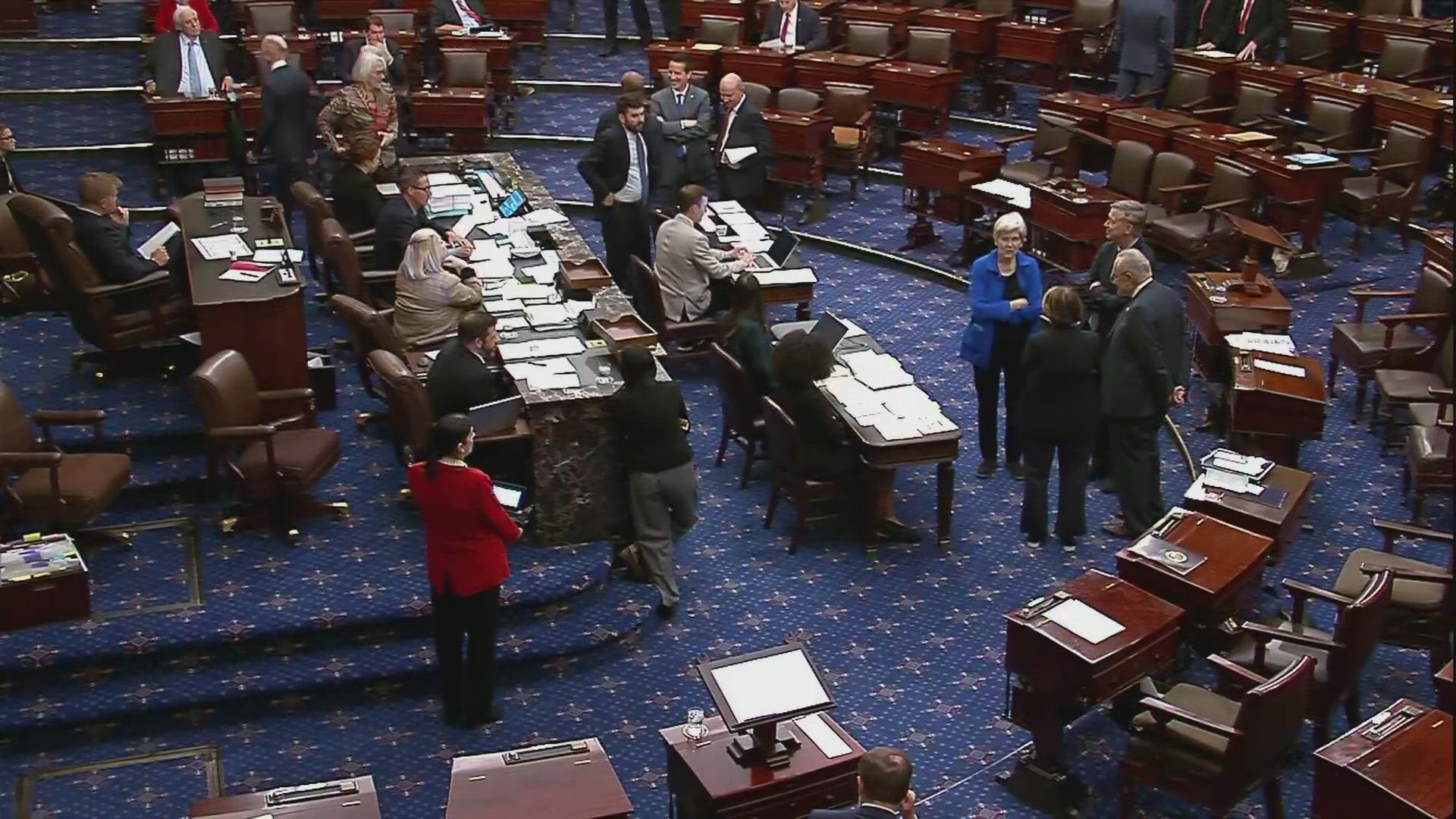 Senate works on Trump's budget bill