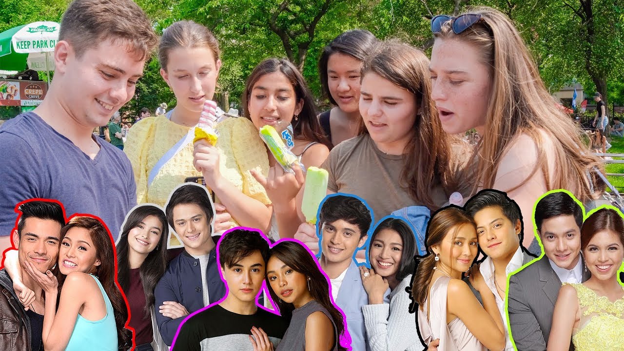 Asking Americans to pick the cutest Filipino love team!