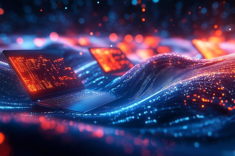 Ilustrasi malware menyamar sebagai ChatGPT dan ancaman AI terhadap UMKM di 2025