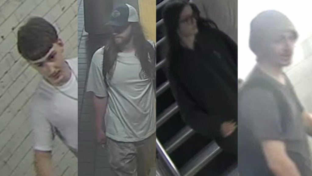 Photos released of suspects that allegedly kicked man in wheelchair(00)