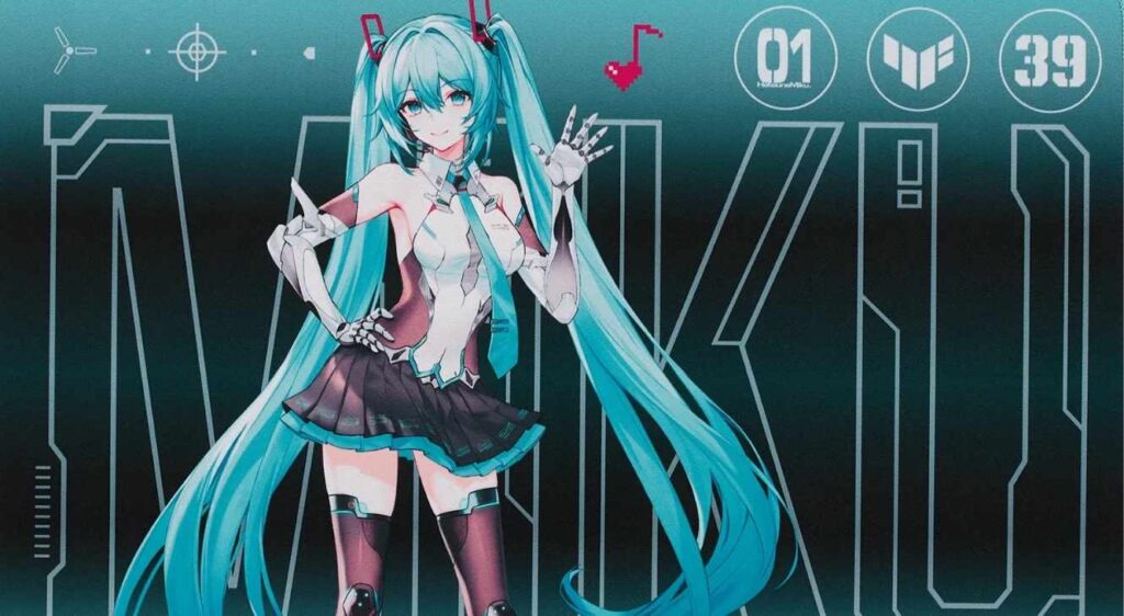 ASUS and iBUYPOWER Release Exclusive Hatsune Miku PC Peripheral Drop at AX